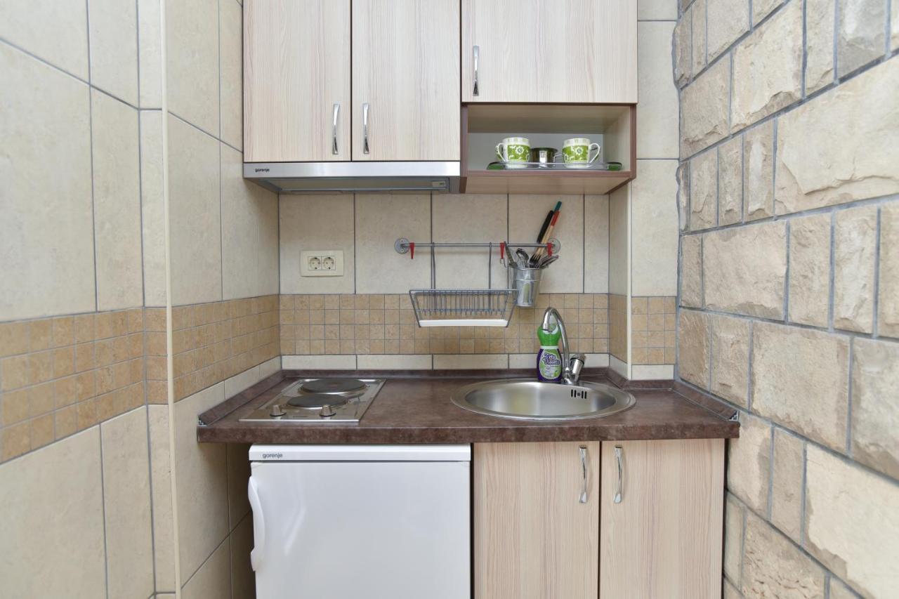 Apartments And Rooms Drago สเวติ สเตฟาน ภายนอก รูปภาพ